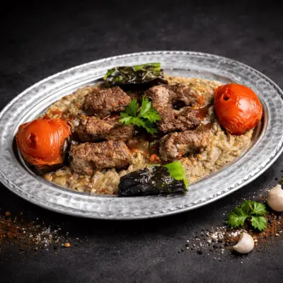 Abugannus Kebab (Beef Skewer / Kebab, Spicy or Mild)